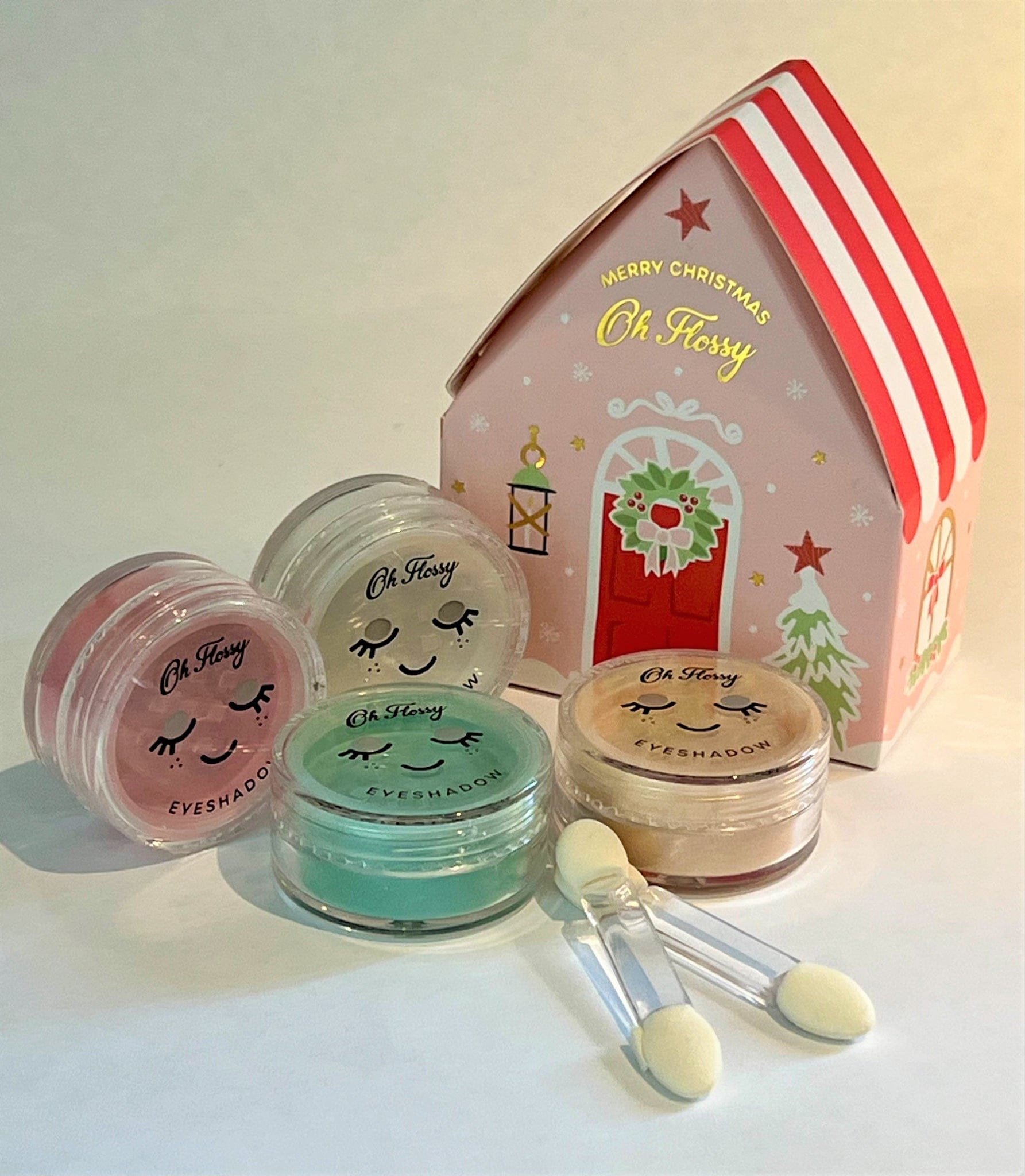 Oh Flossy Girls Accessory Oh Flossy - Christmas House Eyeshadow Set