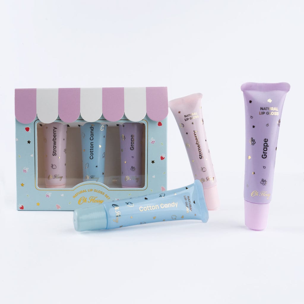 Oh Flossy Girls Accessory Oh Flossy Natural Lip Gloss Set
