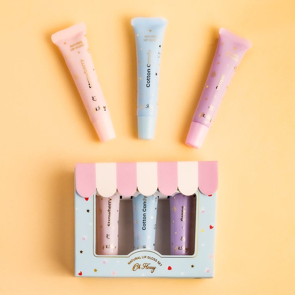 Oh Flossy Girls Accessory Oh Flossy Natural Lip Gloss Set