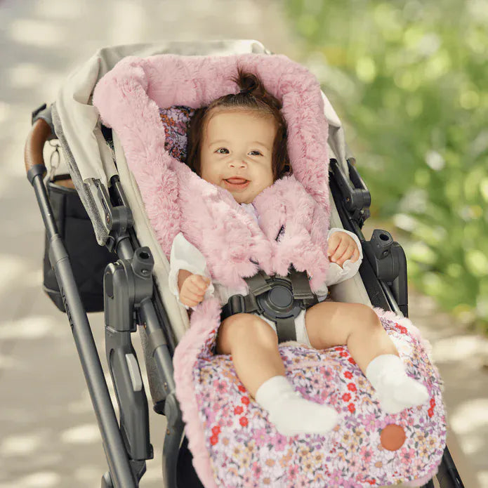 OiOi Baby Accessory Cozy Fleece Pram Liner - Daisy