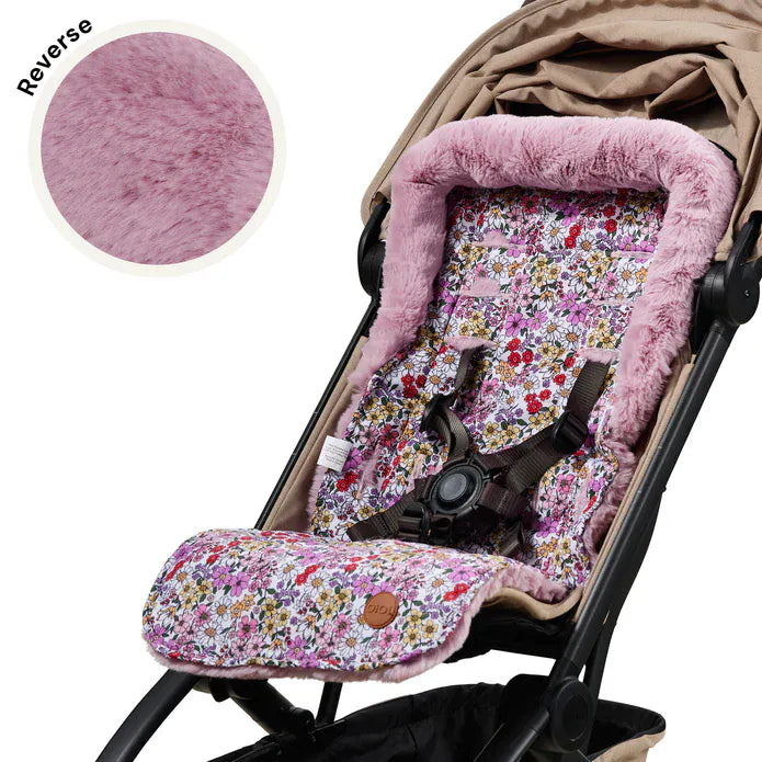 OiOi Baby Accessory Cozy Fleece Pram Liner - Daisy