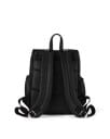 OiOi Baby Care Mini Signature Backpack - Black Vegan Leather