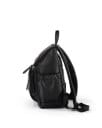 OiOi Baby Care Mini Signature Backpack - Black Vegan Leather