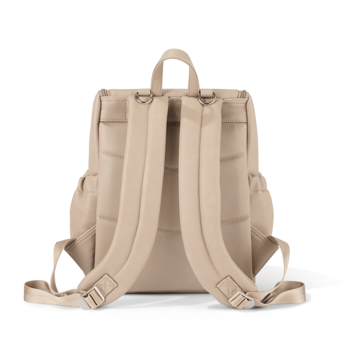 OiOi Baby Care Mini Signature Backpack - Oat Vegan Leather