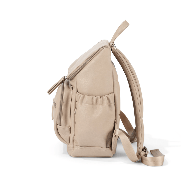 OiOi Baby Care Mini Signature Backpack - Oat Vegan Leather