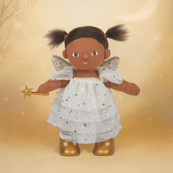 Olli Ella Toys Dinkum Dolls Fairy Outfit Set - Pearl