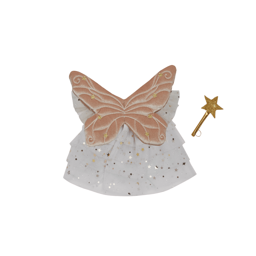 Olli Ella Toys Dinkum Dolls Fairy Outfit Set - Pearl