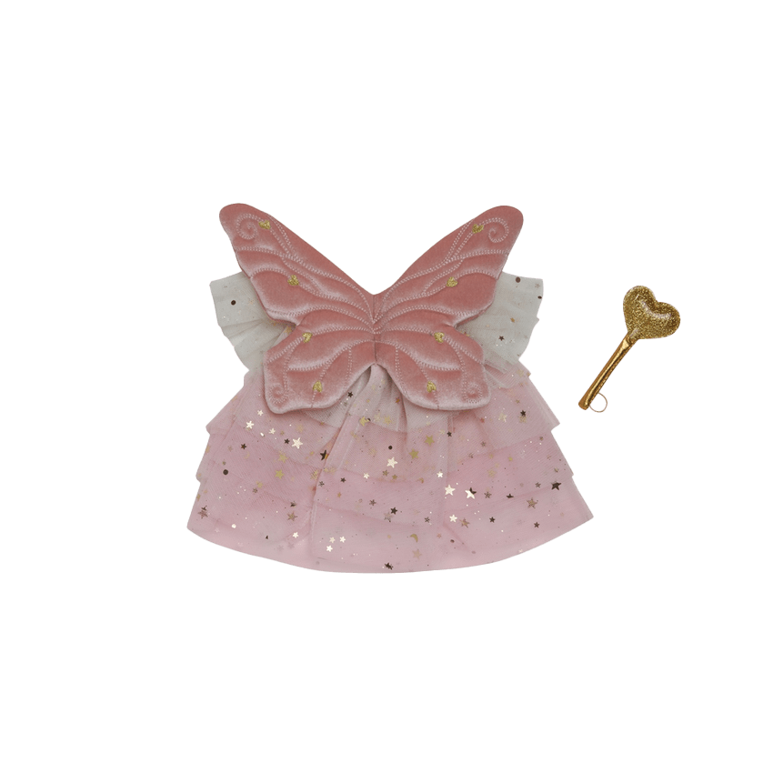 Olli Ella Toys Dinkum Dolls Fairy Outfit Set - Pink