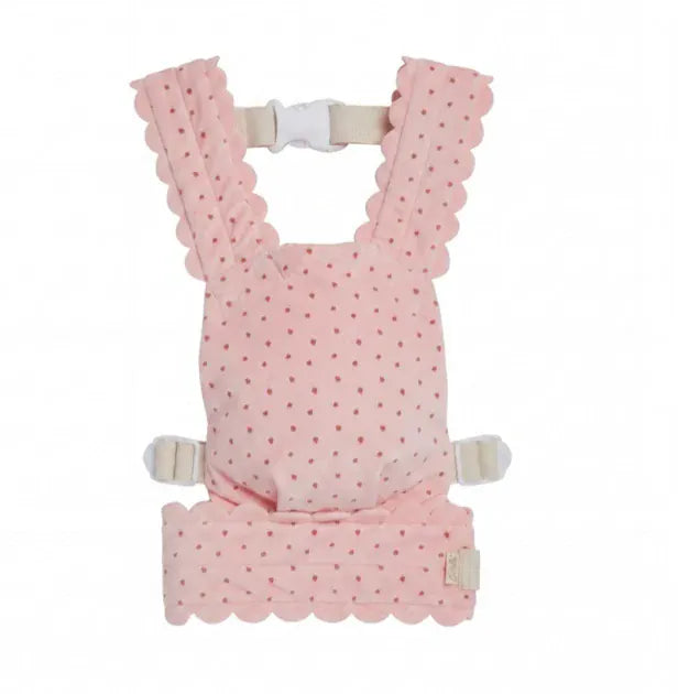 Olli Ella Toys Dinkum Petal Carrier - Strawberry