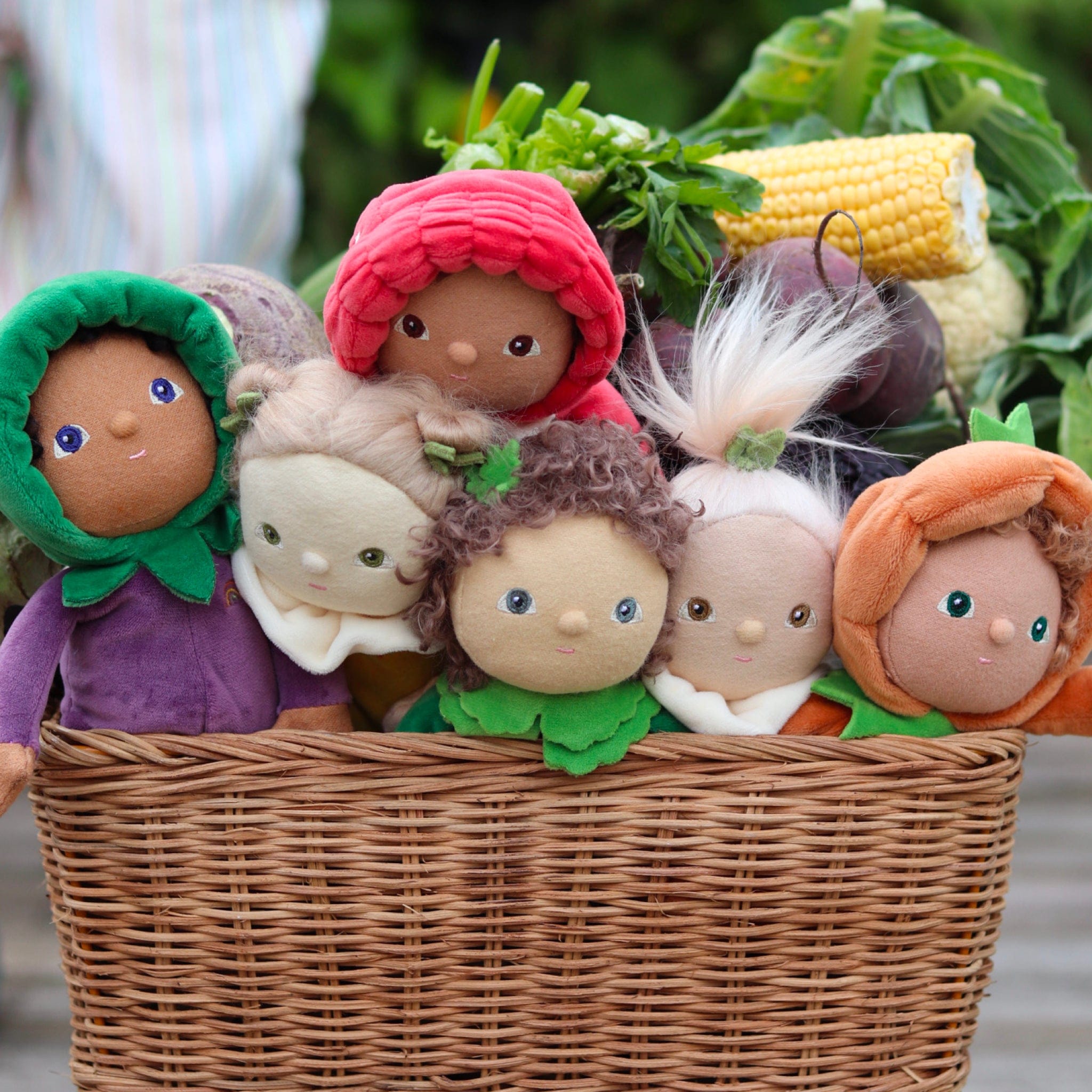 Olli Ella Toys Dinky Dinkum Dolls - Happy Harvest