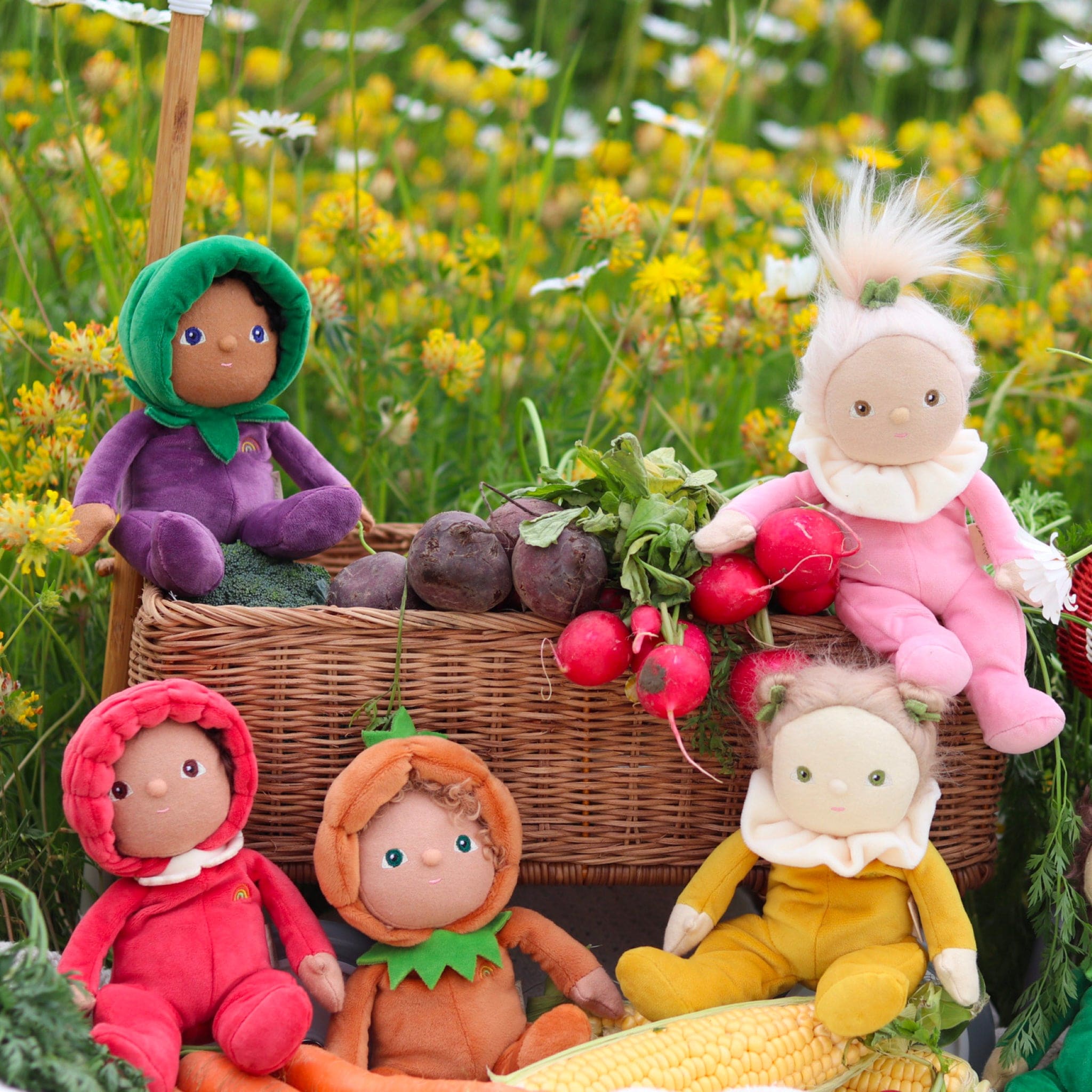 Olli Ella Toys Dinky Dinkum Dolls - Happy Harvest