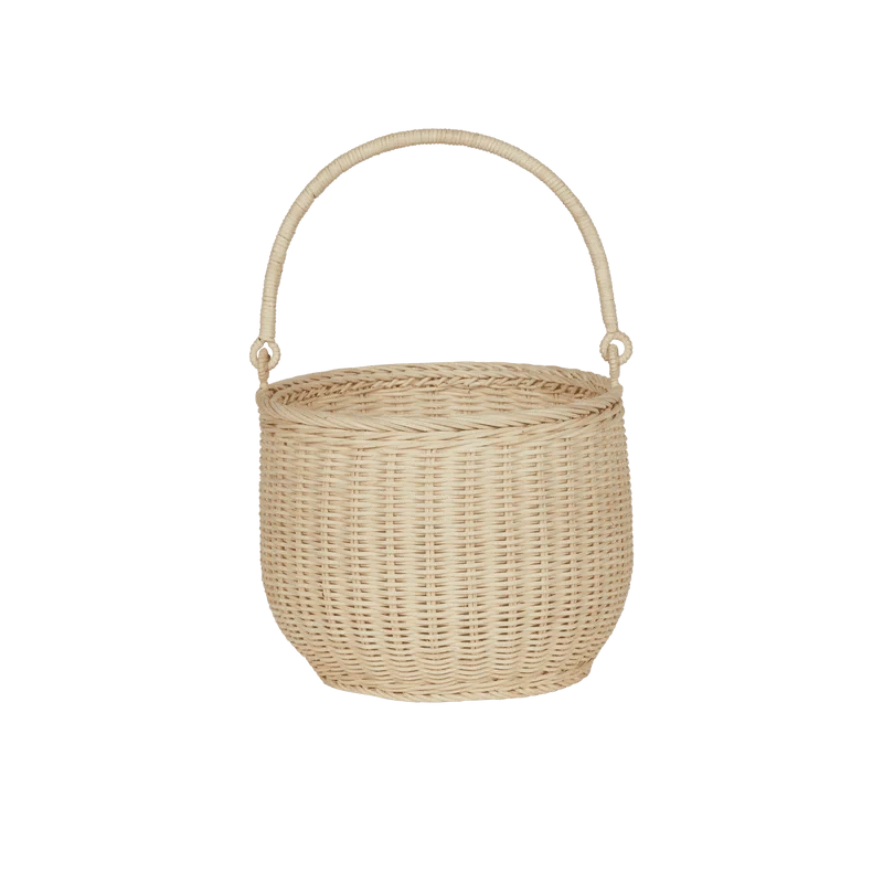 Olli Ella Toys Gathering Basket - Straw