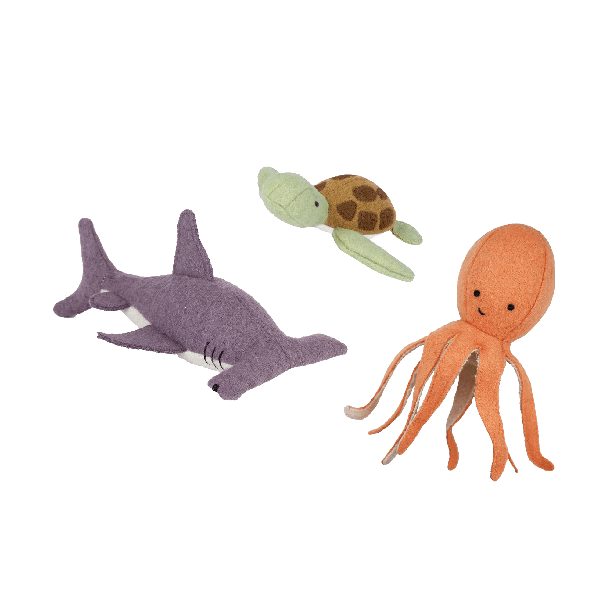 Olli Ella Toys Holdie Set - Marine Animals