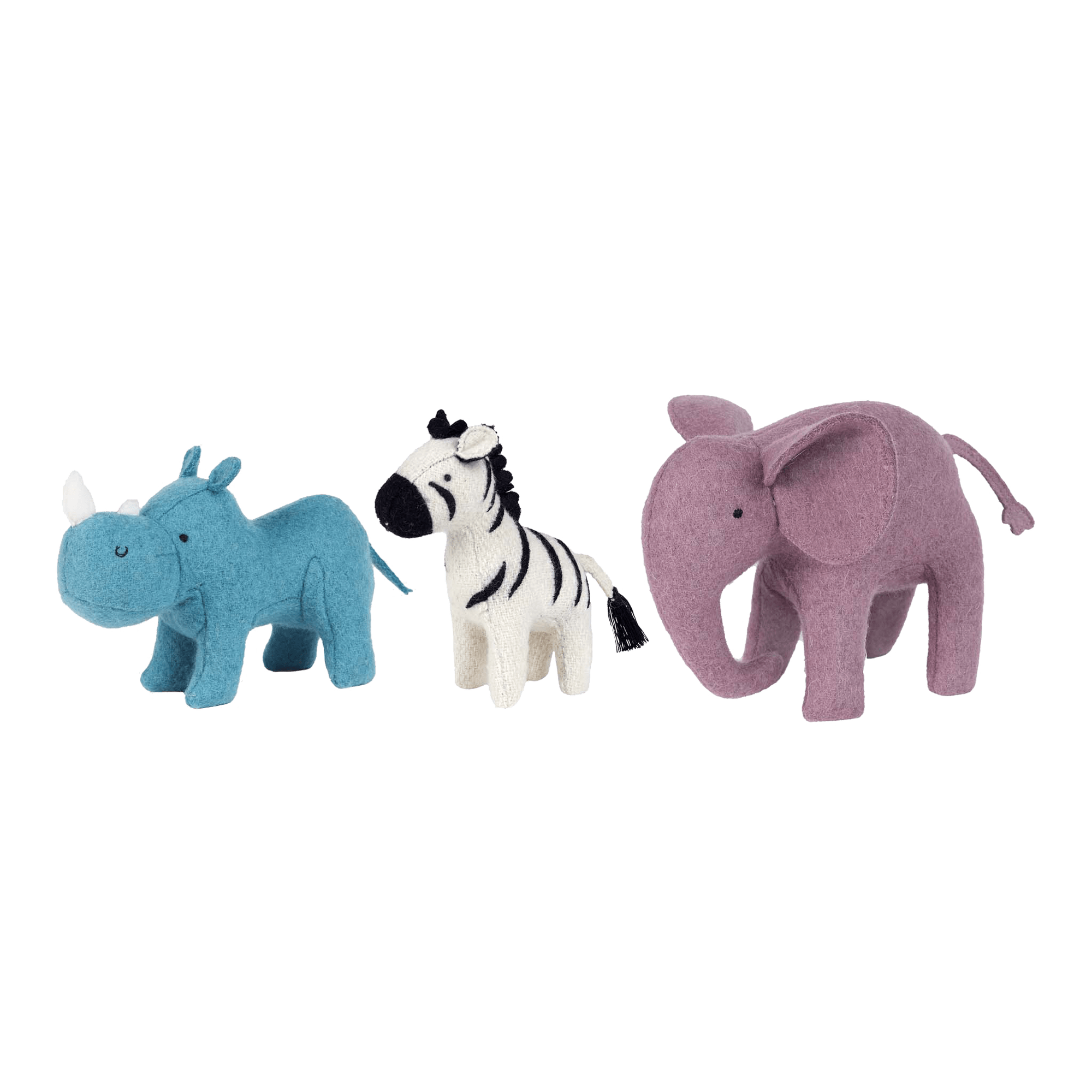 Olli Ella Toys Holdie Set - Safari Animals