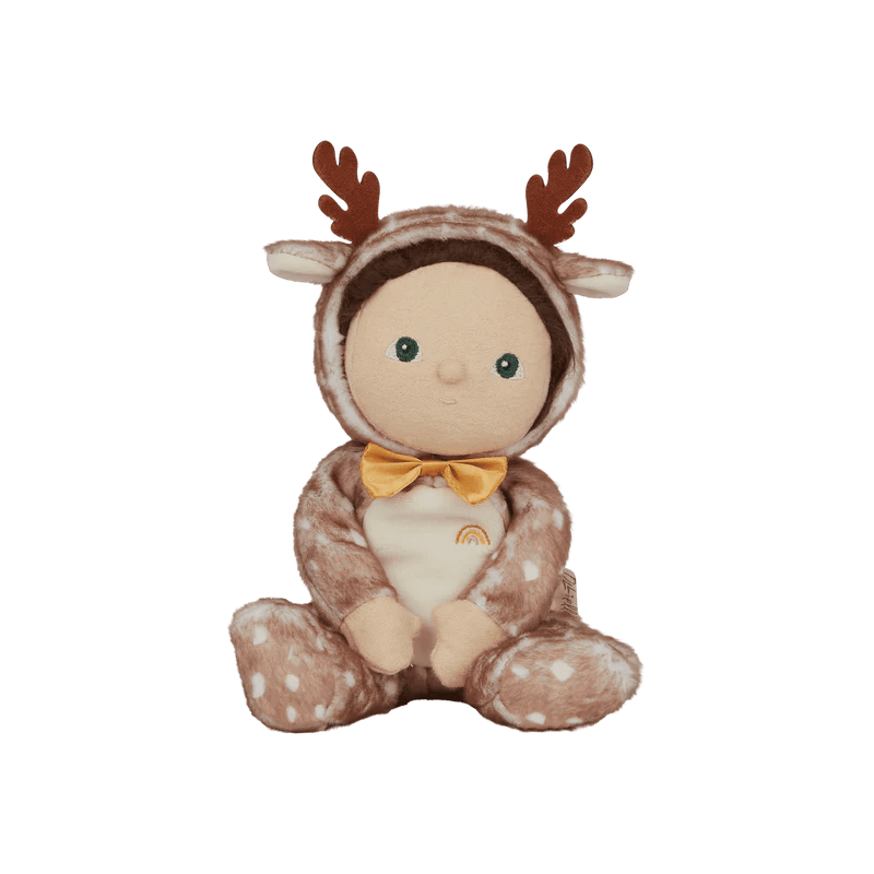 Olli Ella Toys Riley Reindeer Dinky Dinkums - Jolly Dollies