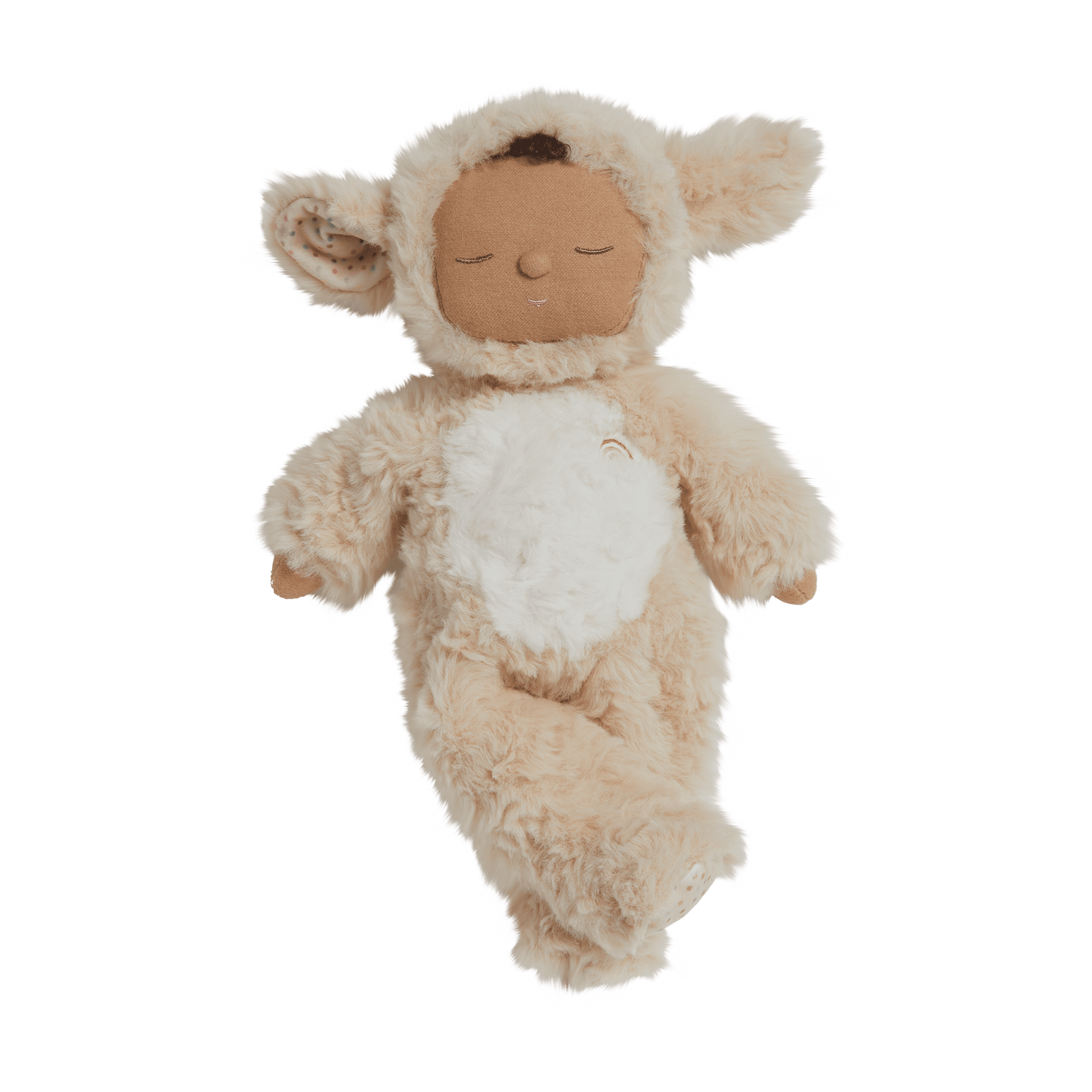 Olli Ella Toys Soft Cozy Dinkums Lamby – Picket - Cream