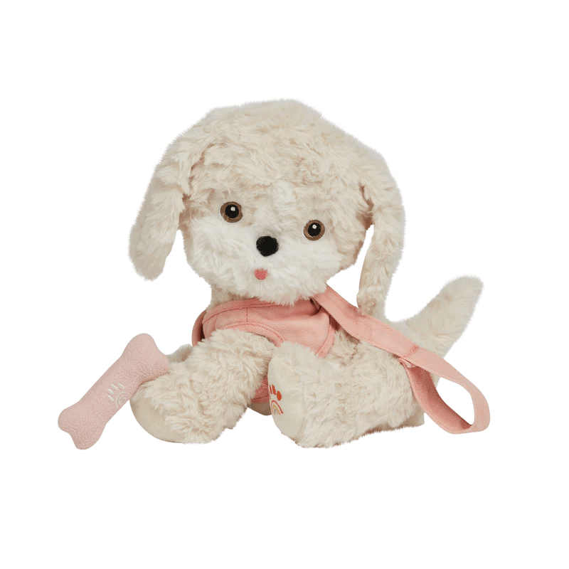 Olli Ella Toys Soft Dinkum Dogs - Cookie