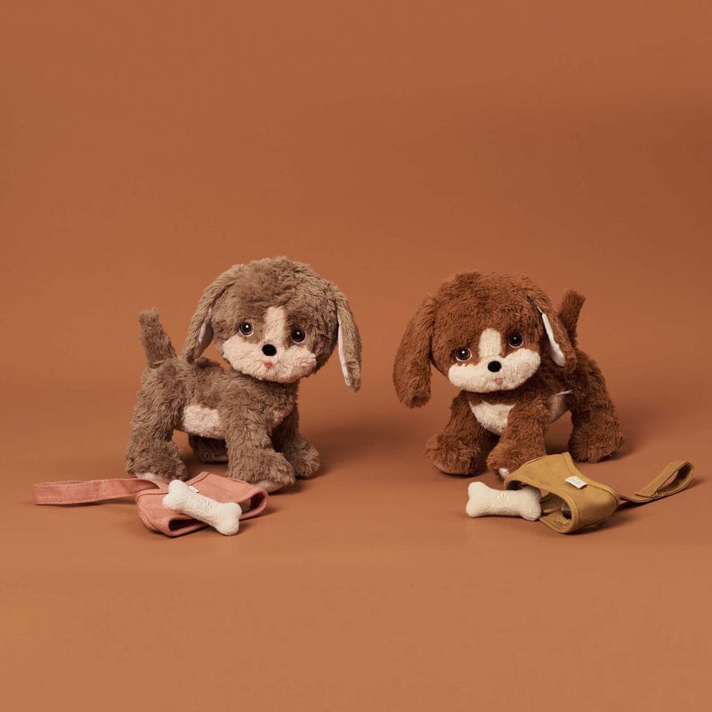 Olli Ella Toys Soft Dinkum Dogs - Honey