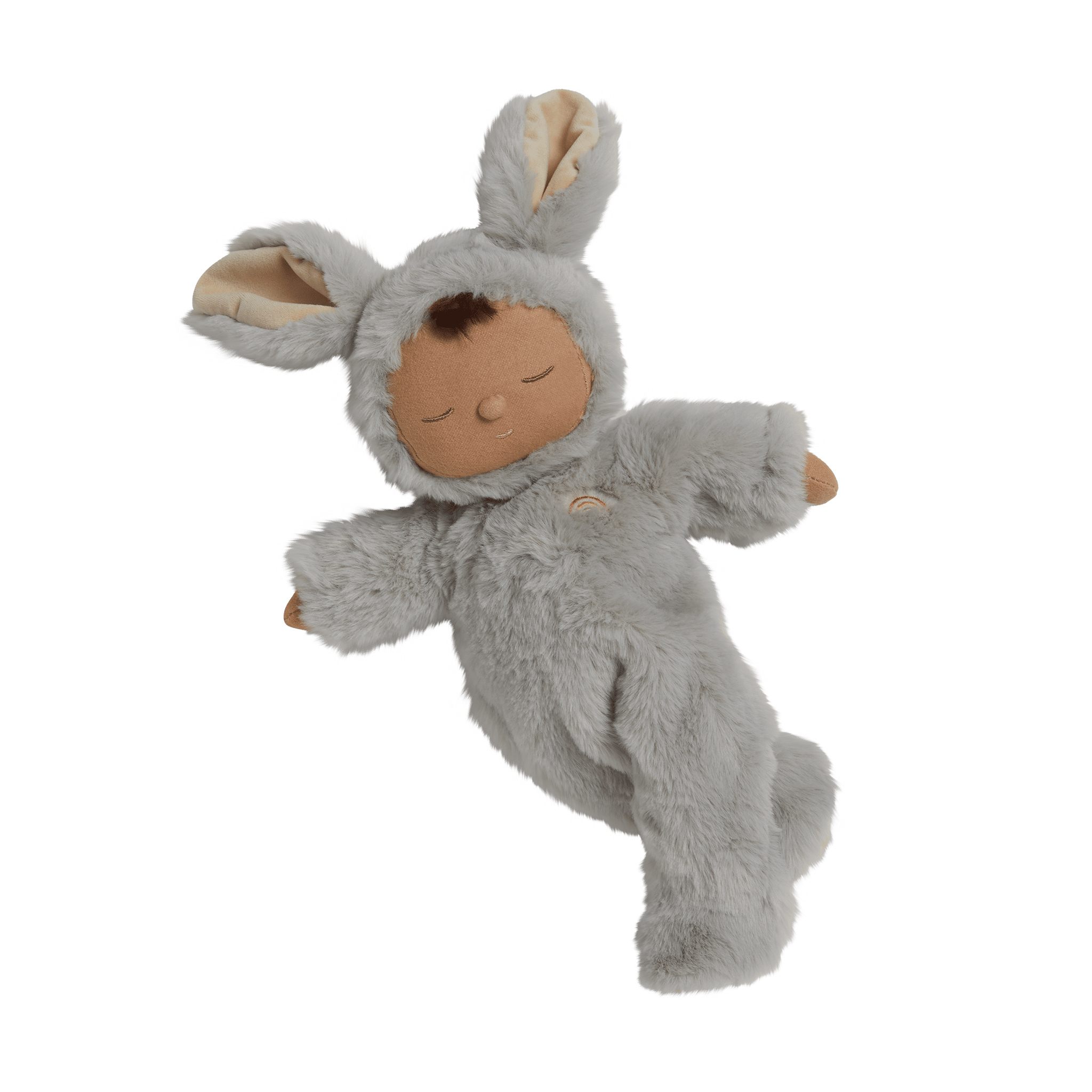 Olli Ella Toys Soft Lullaby Cozy Dinkum Bunny Pip - Smoke