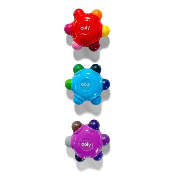 Ooly Toys Colour Burst Grip Crayons