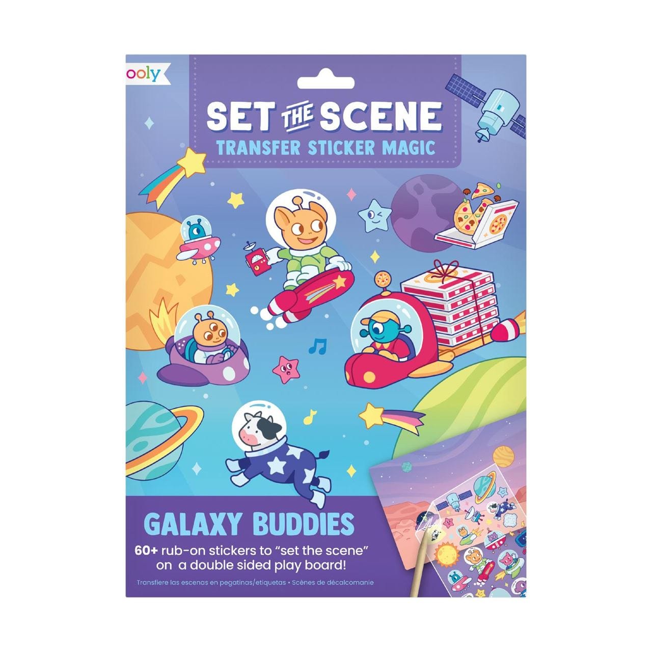Ooly Toys Galaxy Buddies - Set The Scene Transfer Stick Magic