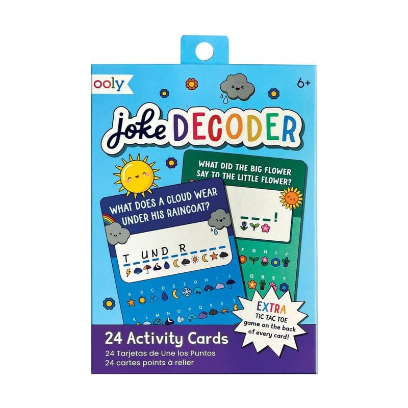 Ooly Toys Joke Decoder 24 Pk - Activity Cards