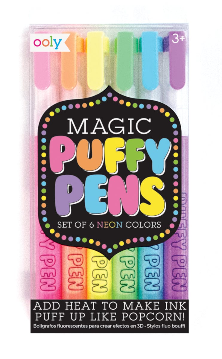 Ooly Toys Magic Puffy Pens
