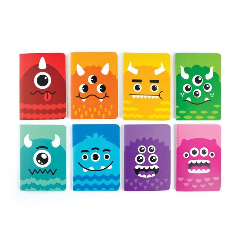Ooly Toys Monsters Mini Journals - Set of 8