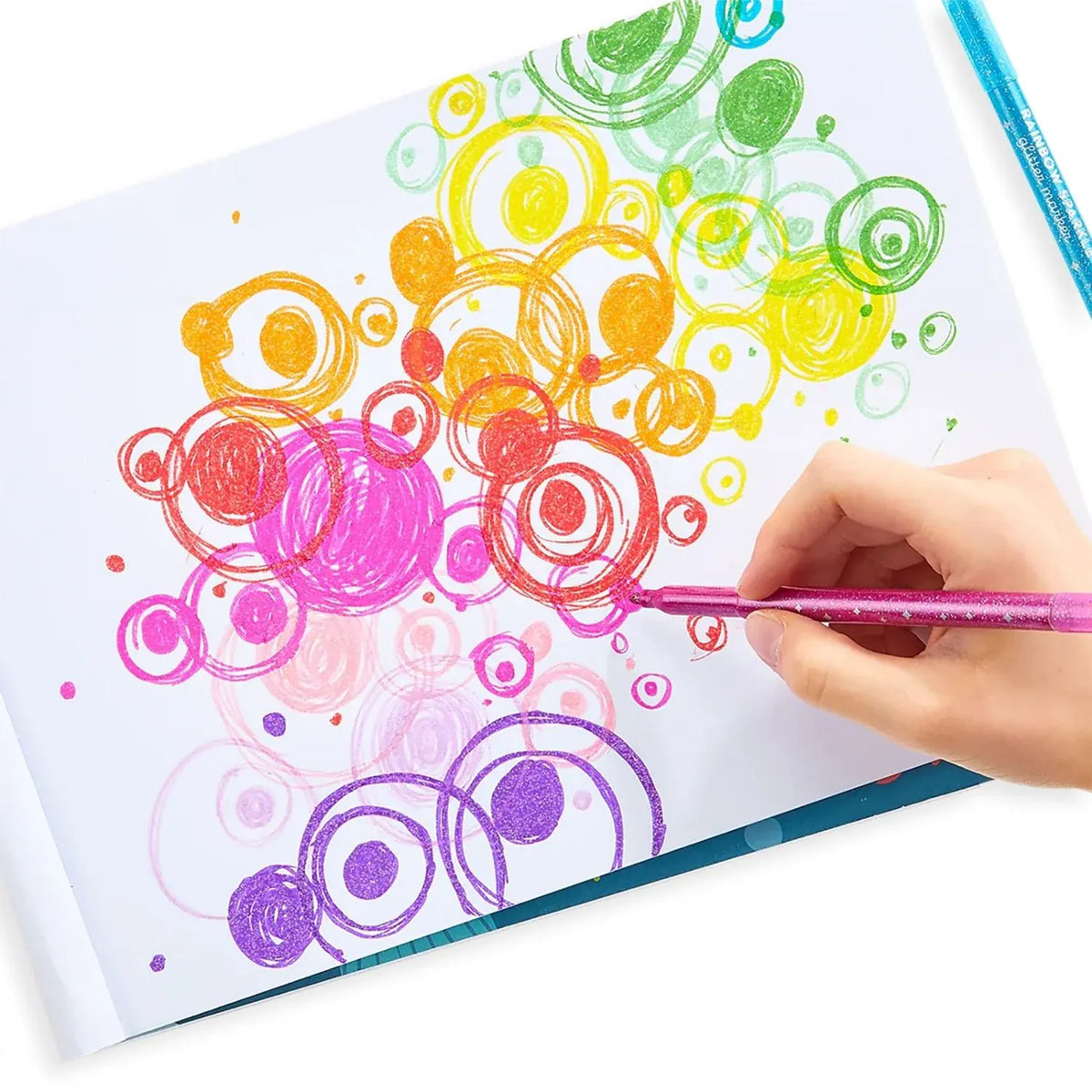 Ooly Toys Rainbow Sparkle Glitter Markers