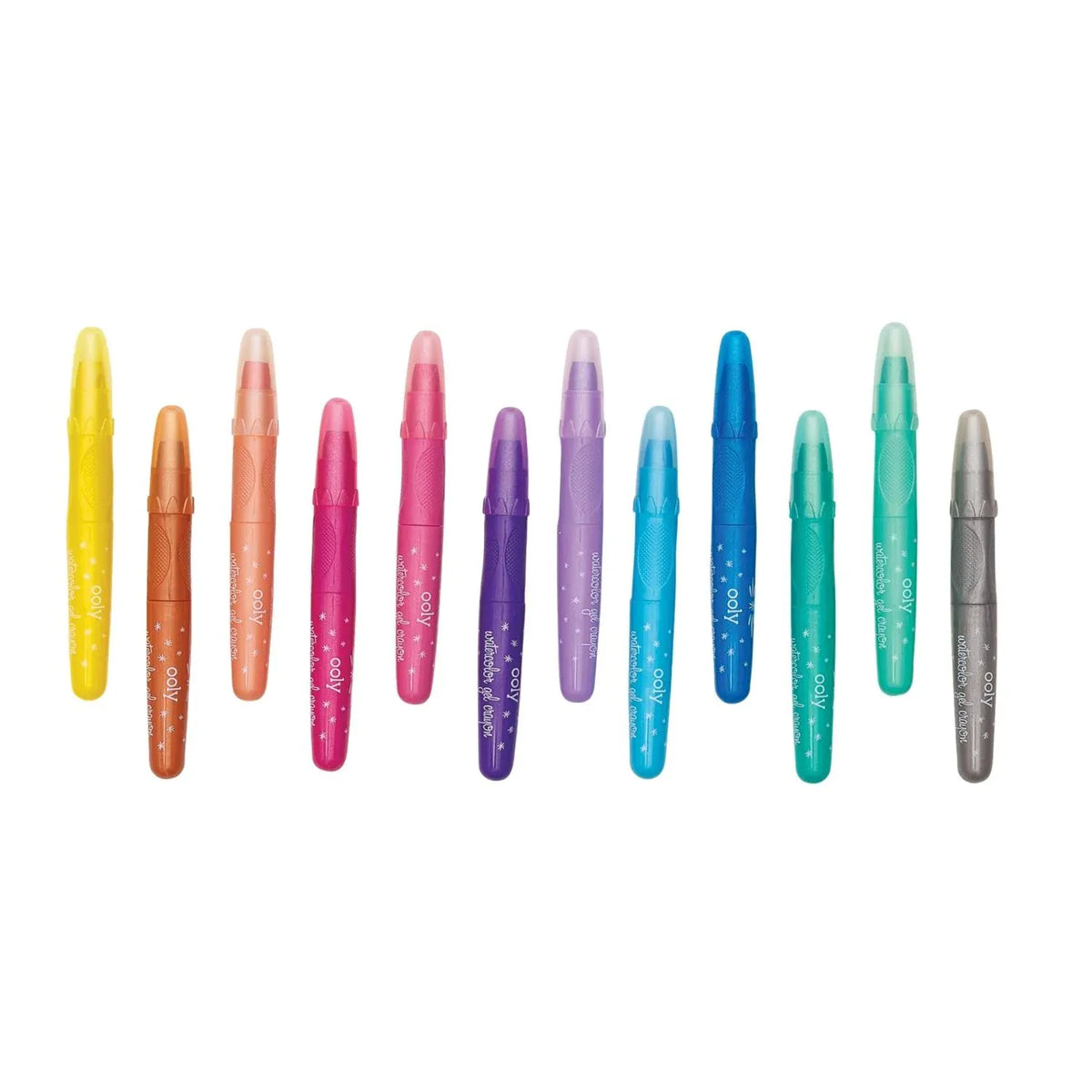 Ooly Toys Rainbow Sparkle Watercolour Gel Crayons