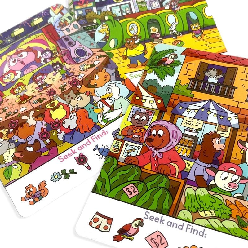 Ooly Toys Seek & Find 24 Pk - Activity Cards