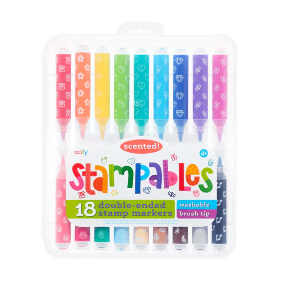 Ooly Toys Stampables - Double Ended Scented Markers