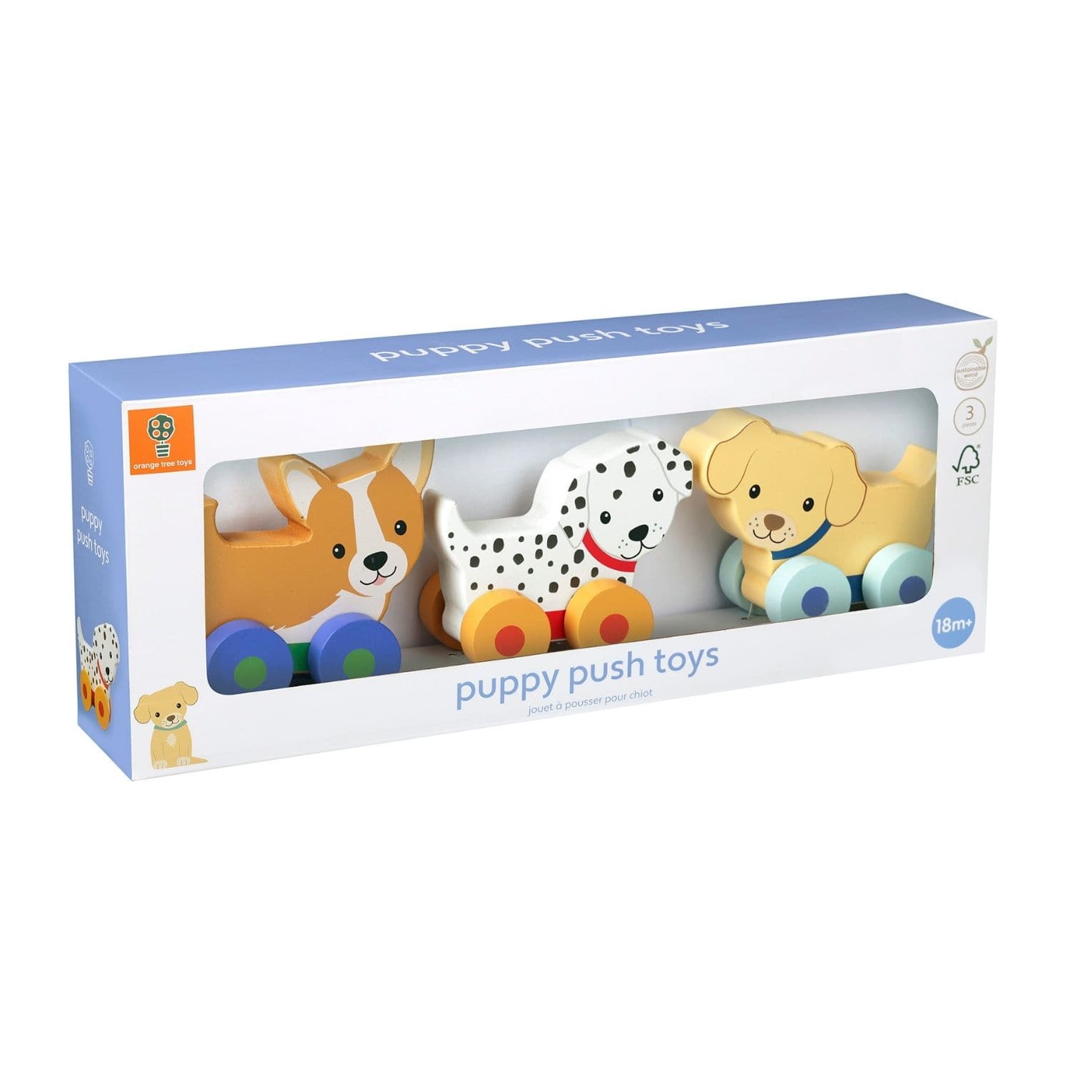 Orange Tree Toys Toys Pets Puppy Push Toys