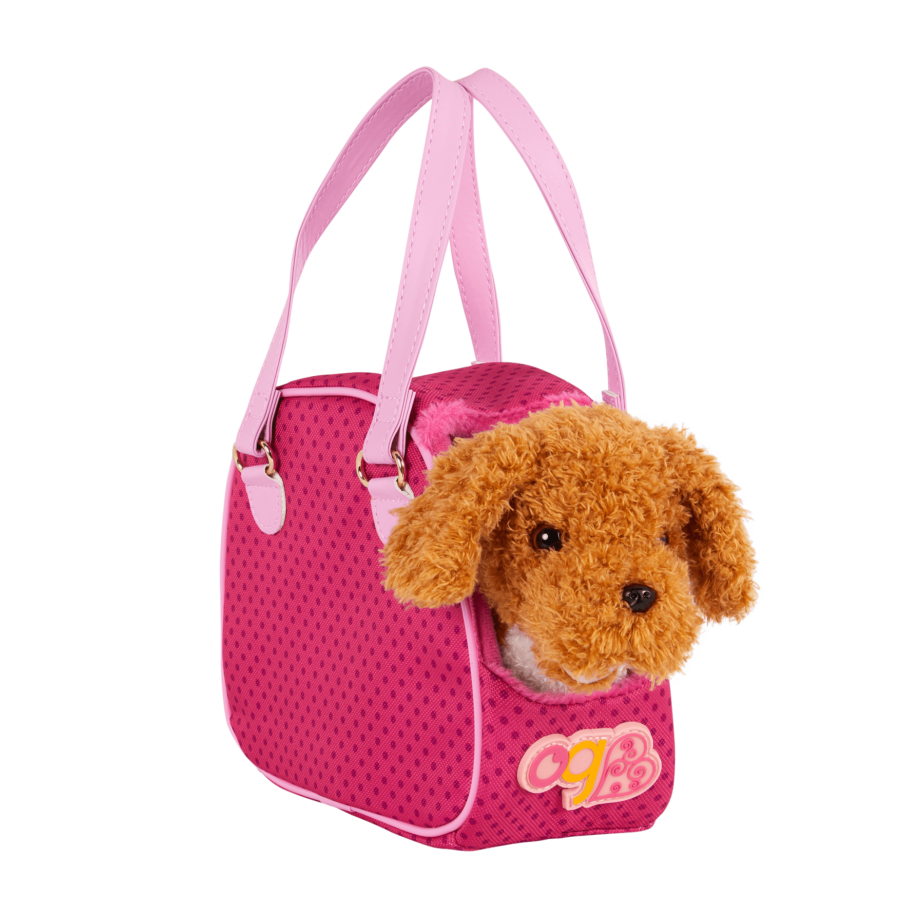 Our Generation Toys Our Generation Standing Poodle Pup in Carrier