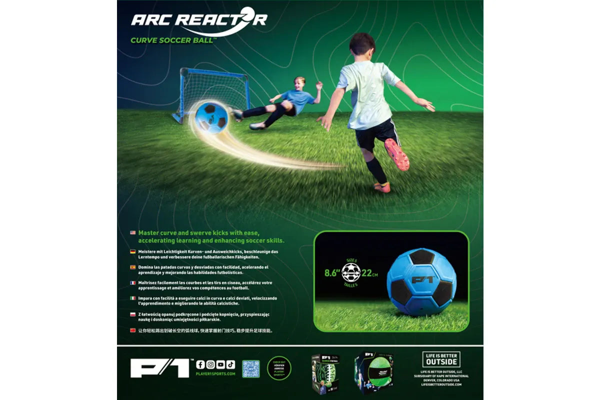 P1 Toys P1 Arc Reactor Curve Soccer Ball