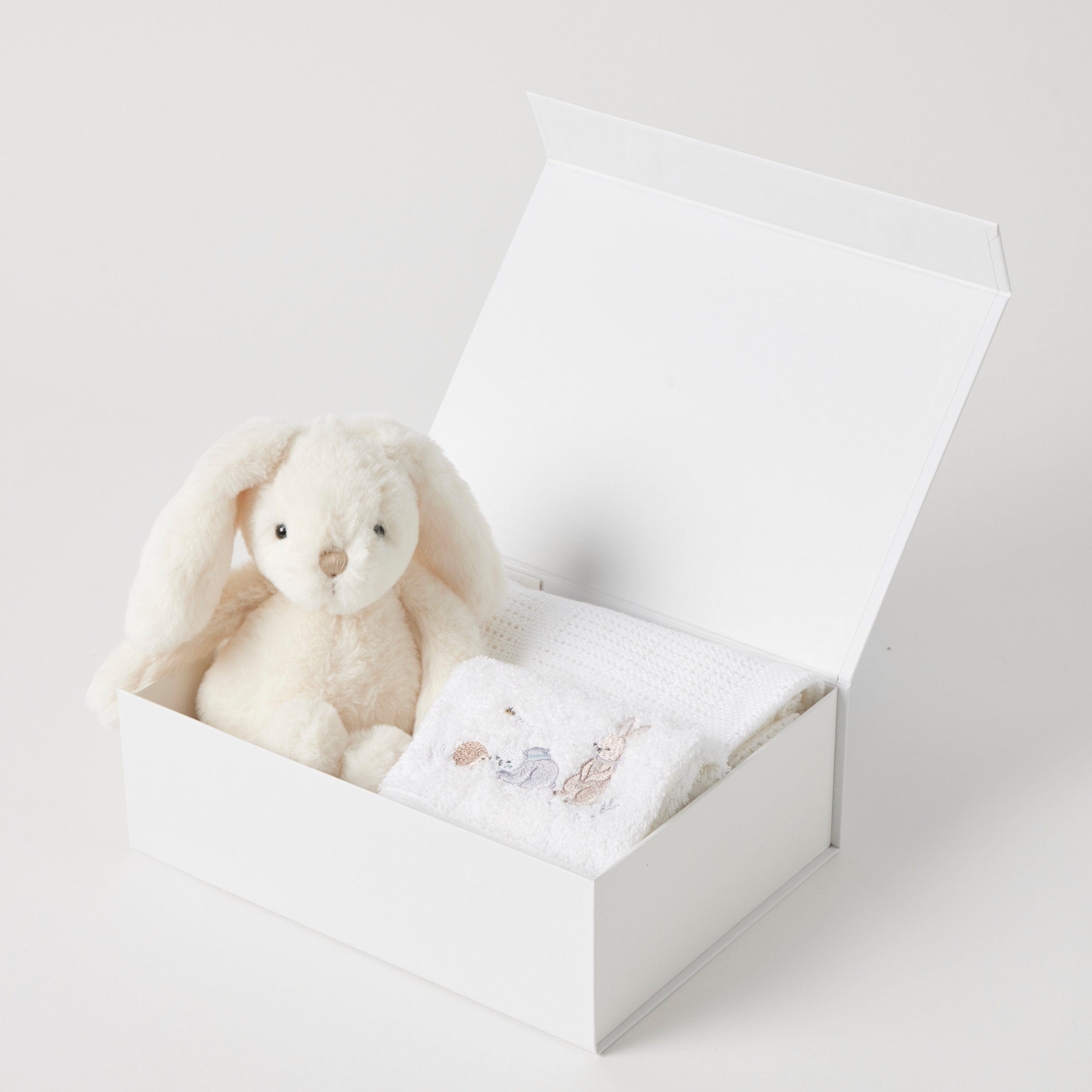 Pilbeam Baby Gift Cream Bunny Hamper Gift Set