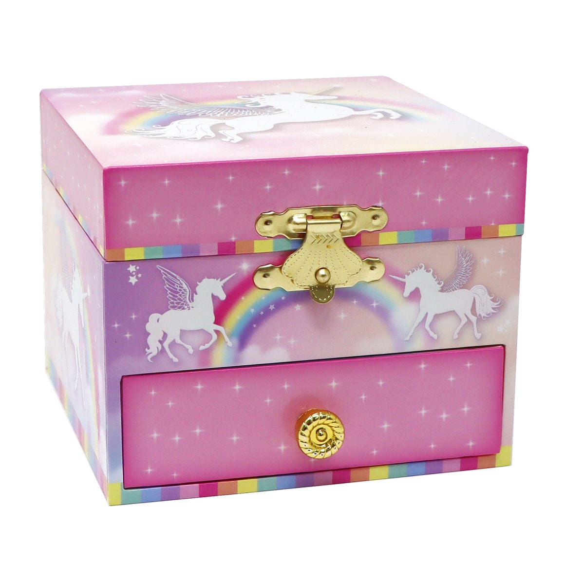 Pink Poppy Girls Accessory Unicorn Dreamer Small Musical Jewellery Box