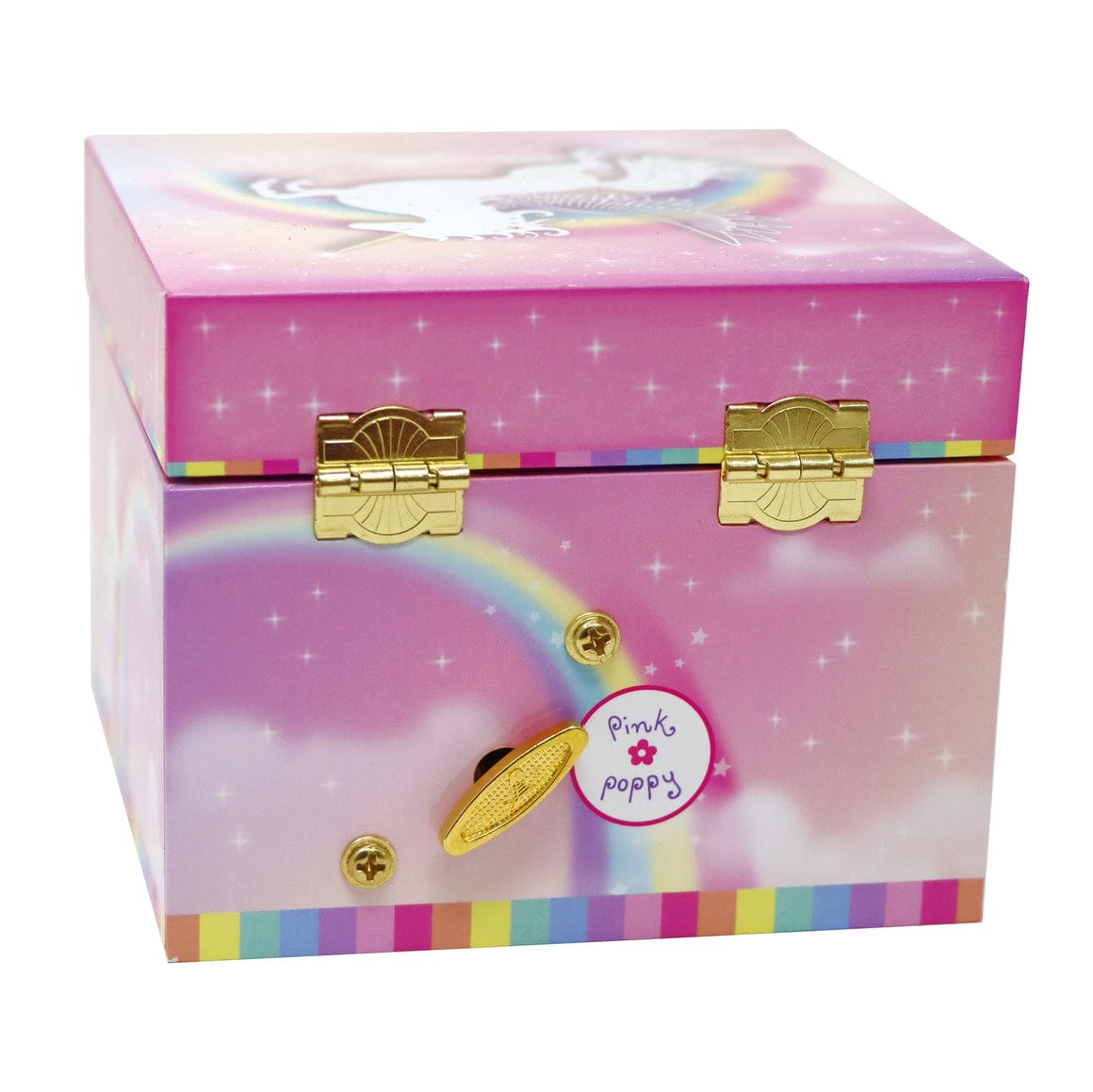 Pink Poppy Girls Accessory Unicorn Dreamer Small Musical Jewellery Box