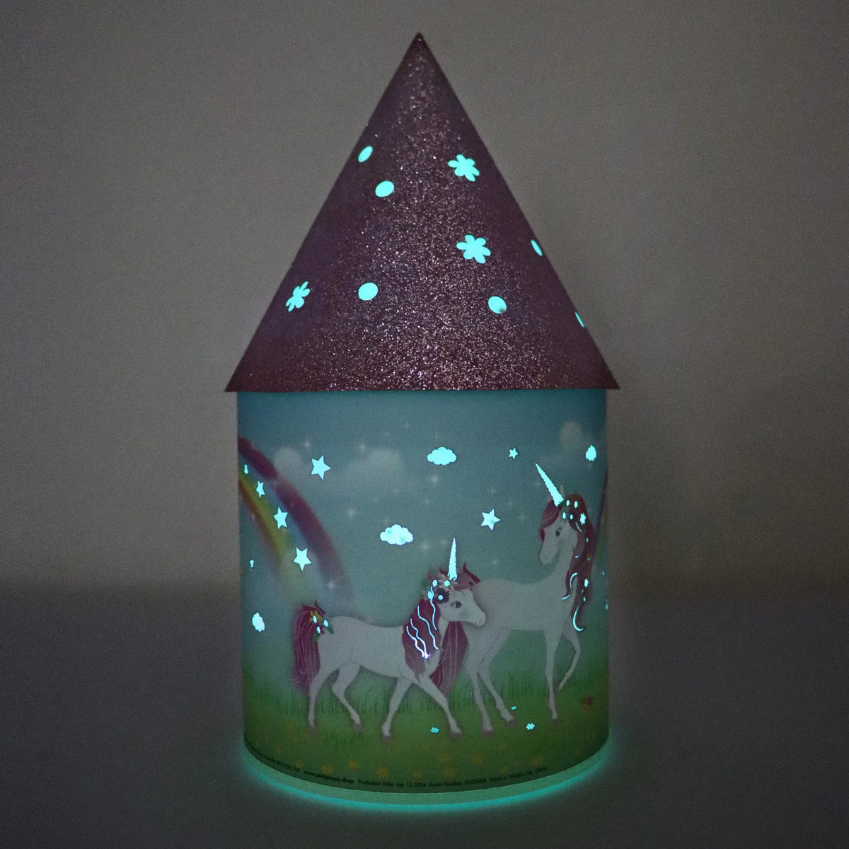 Pink Poppy Room Decor Stardust Unicorn Lantern