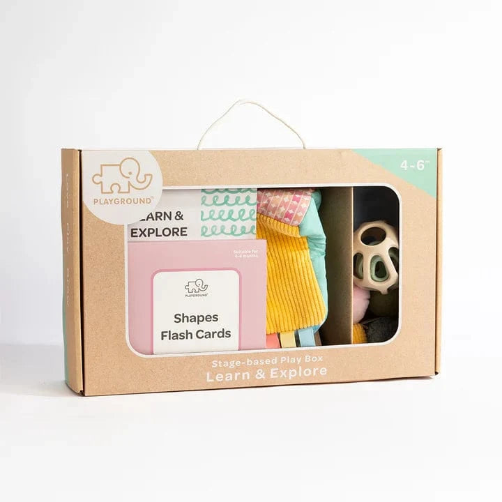 Playground Toys Playground Plus Box 2 - Learn & Explore 4-6M