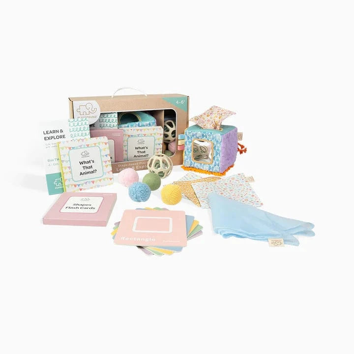 Playground Toys Playground Plus Box 2 - Learn & Explore 4-6M
