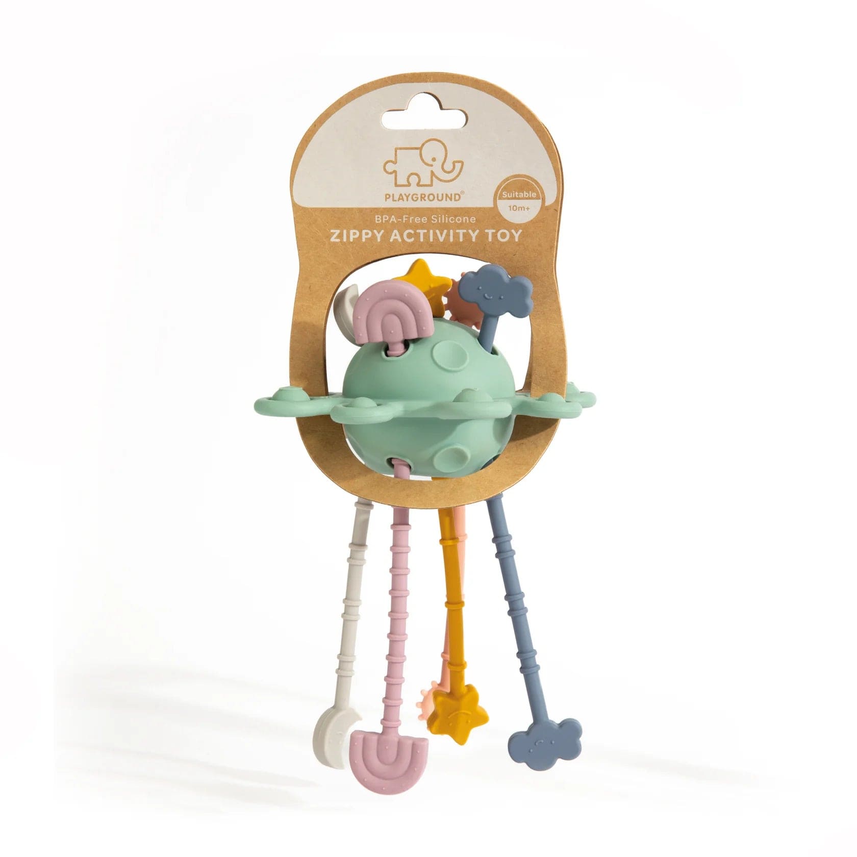 Playground Toys Silicone Zippy Activity Toy