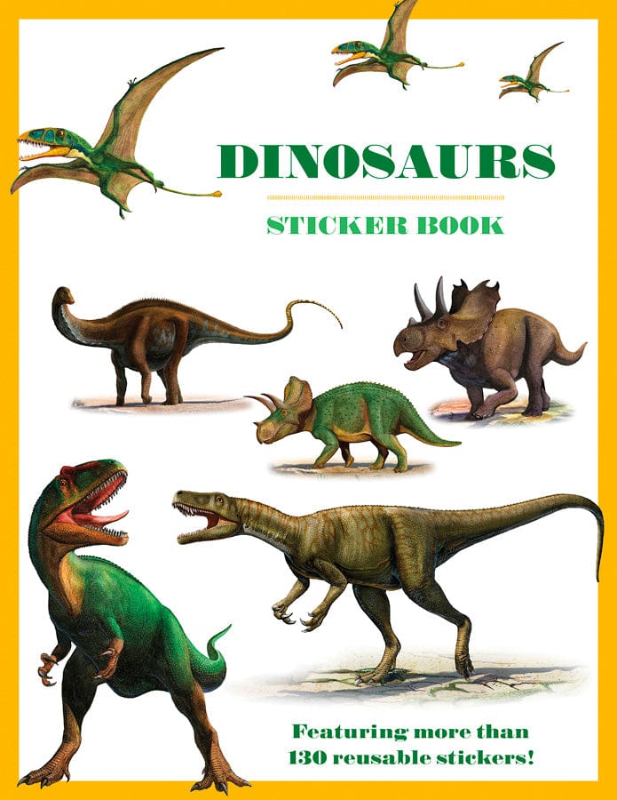 Pomegranate Toys Dinosaurs Sticker Book