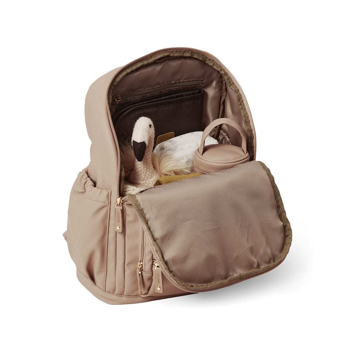 Pretty Brave Baby Accessory Chloe Backpack - Natural Pebble