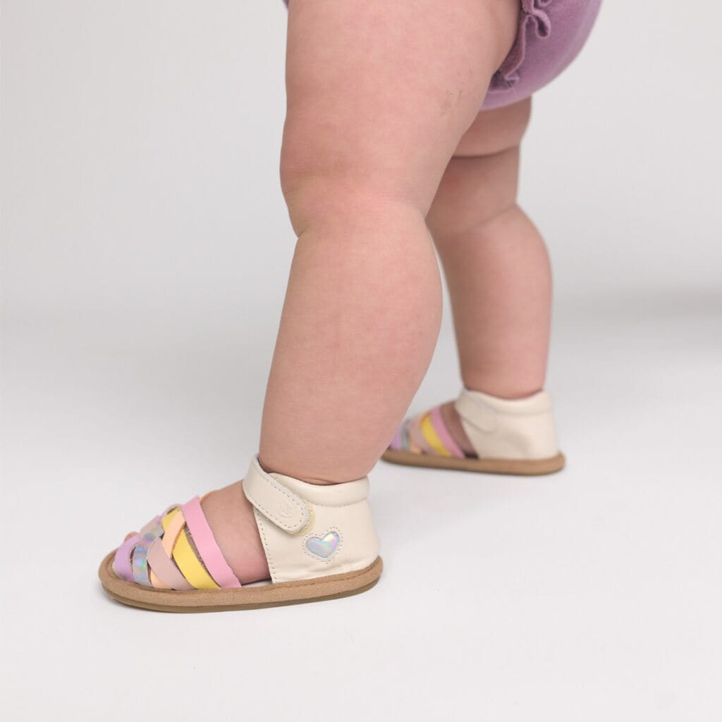 Pretty Brave Baby Shoes Baby Ariel Rainbow Sandal