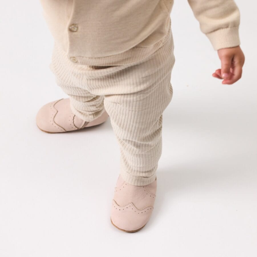 Pretty Brave Baby Shoes Baby Windsor in Soft Blush