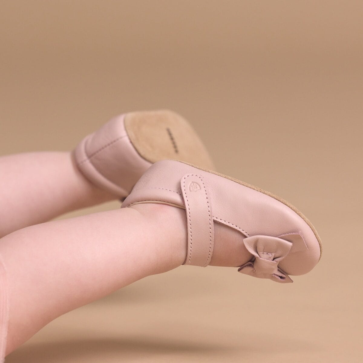Pretty Brave Baby Shoes BONNIE Dusky Pink Mary Jane