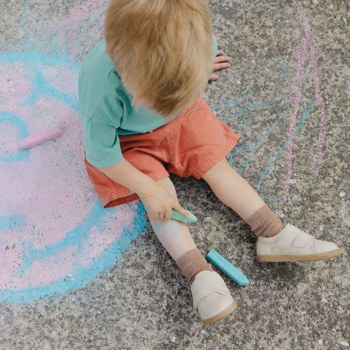 Pretty Brave Baby Shoes Brooklyn in Stone Smiley