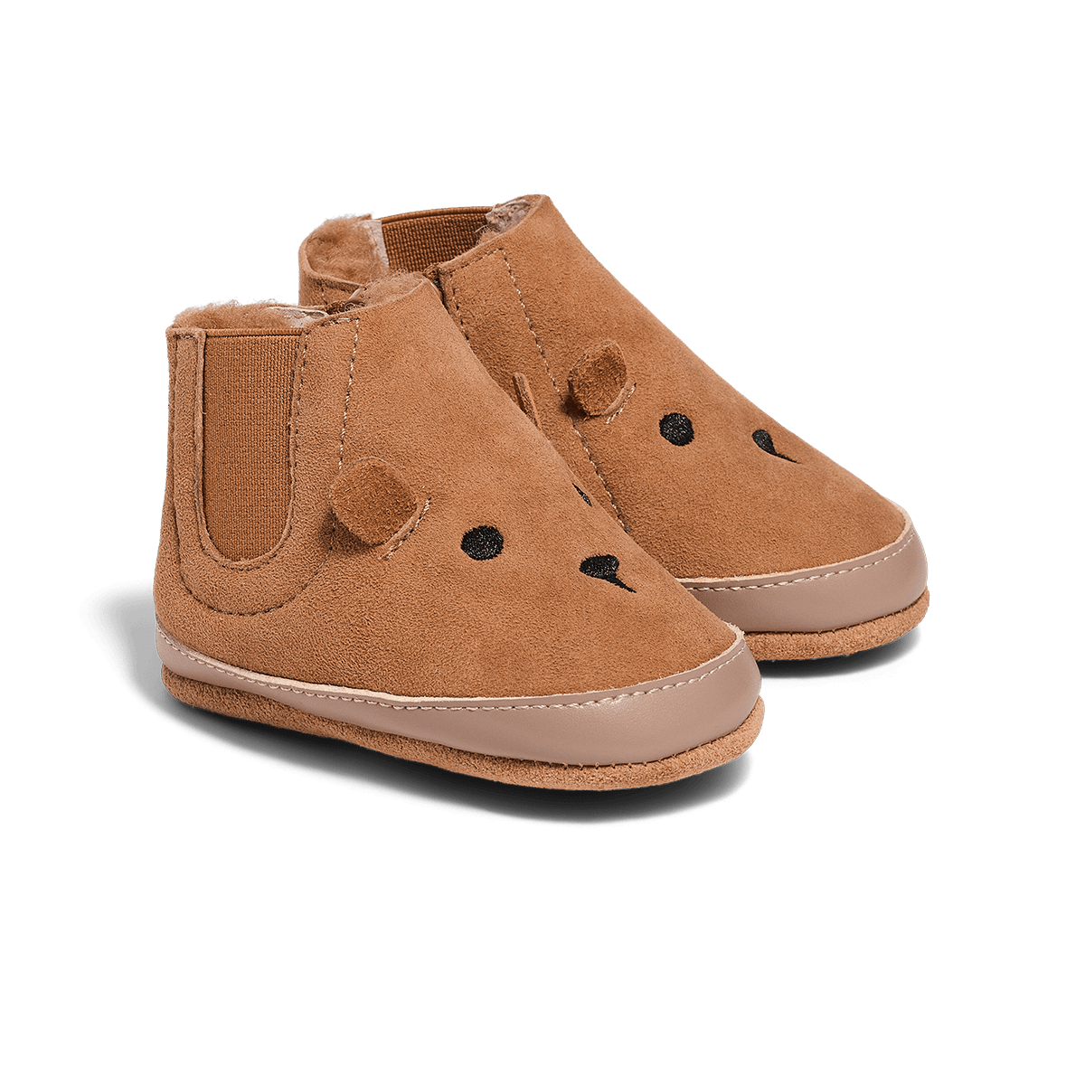 Pretty Brave Baby Shoes Cosy Boot Tan