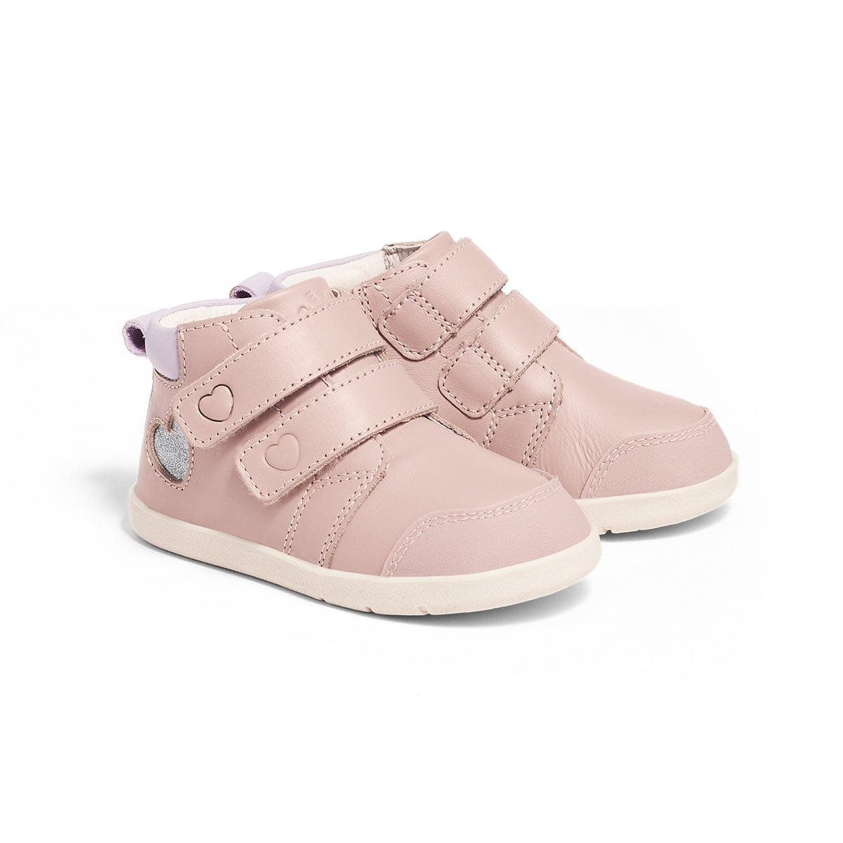 Pretty Brave Baby Shoes Heart Boot in Blush